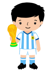 world cup 2026 argentina soccer player holding trophy