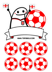cake topper world cup funny stickers england flork of cows