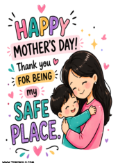 happy mothers day free quotes clean background asian