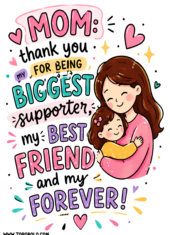 happy mothers day free quotes printables