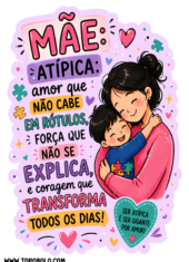 mãe atipica frases