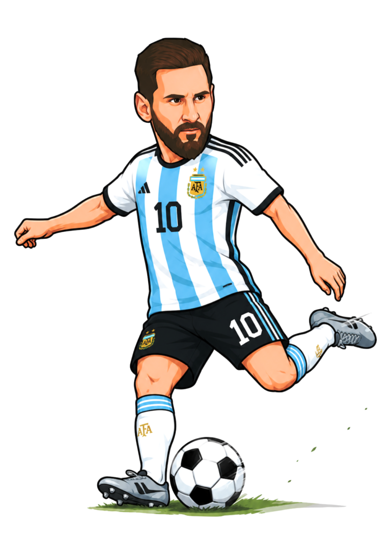 Lionel Messi jogador da seleção da Argentina copa do mundo 2026 png