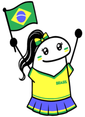 flork of cows copa do mundo 2026 torcedora do brasil