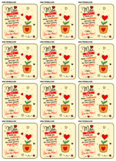 tag quadrada para o dia das mães artigos de papelaria 12 imagens