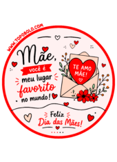 tag vermelha para o dia das mães artigos de papelaria